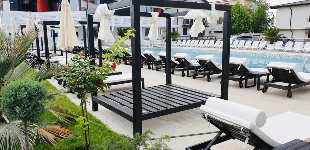 Appartement Apartament Unique Relax à Năvodari Extérieur photo